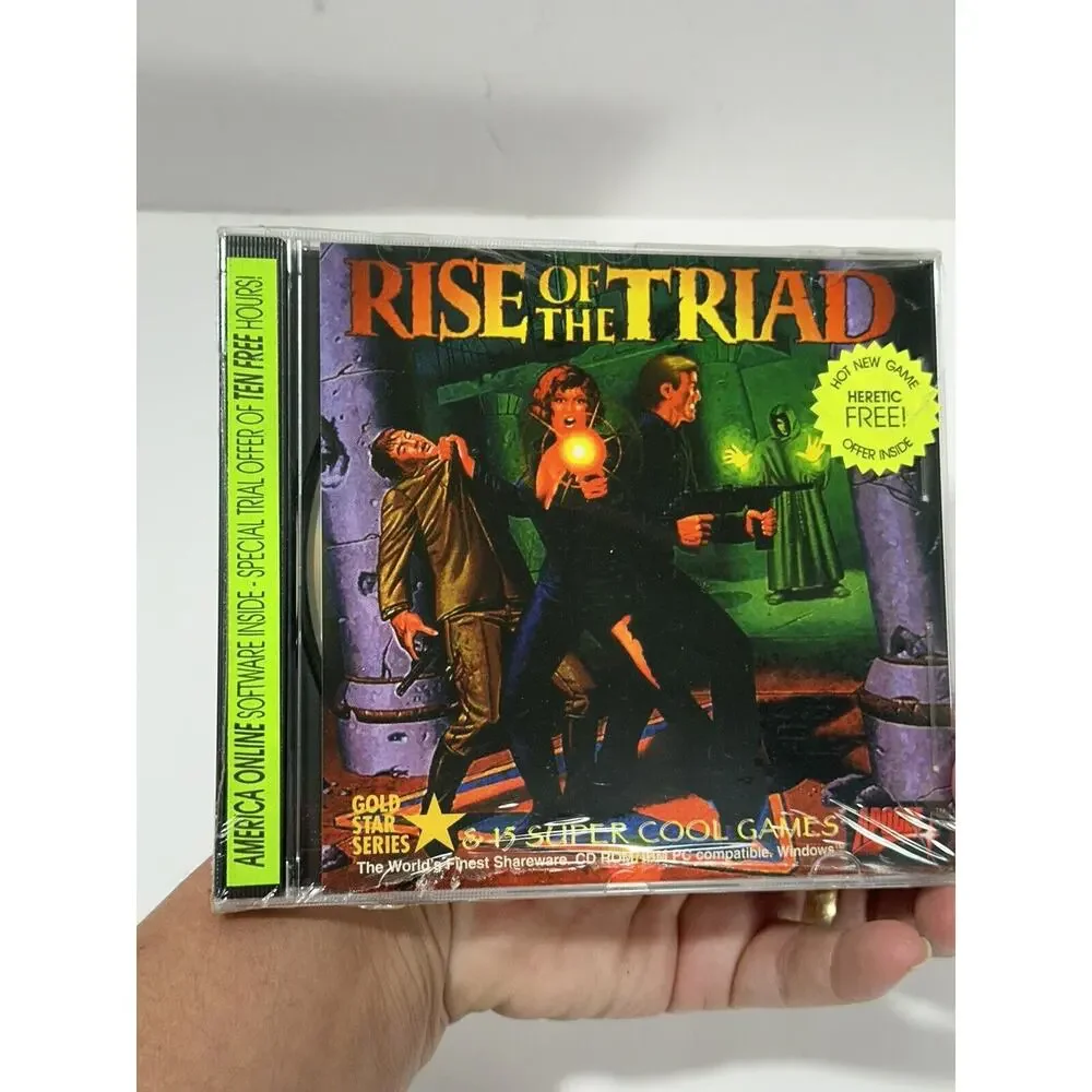 Rise Of The Triad +‎ 15 Super Cool Games PC CD-ROM 1995 Gold Star Series Apogee